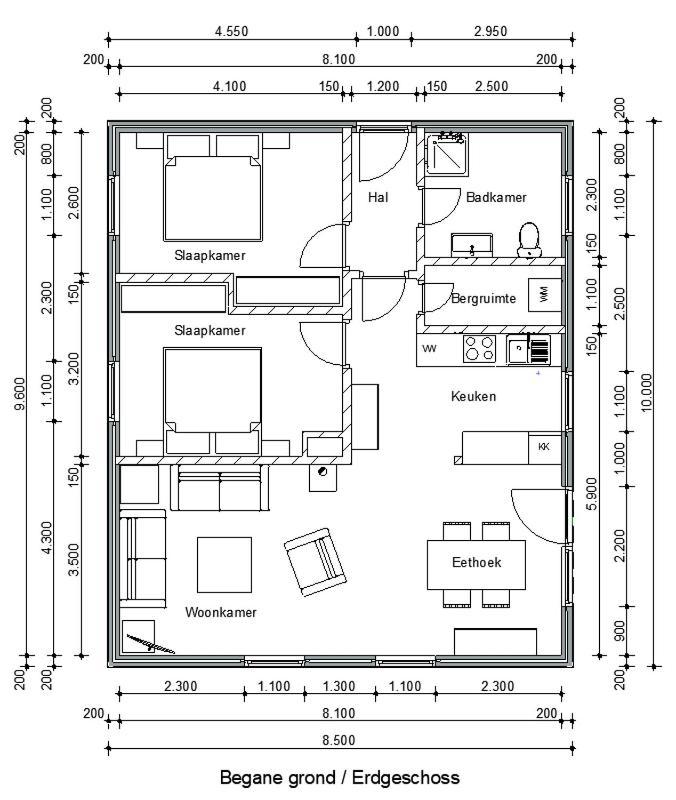 Huizefrankenau Villa Exteriör bild